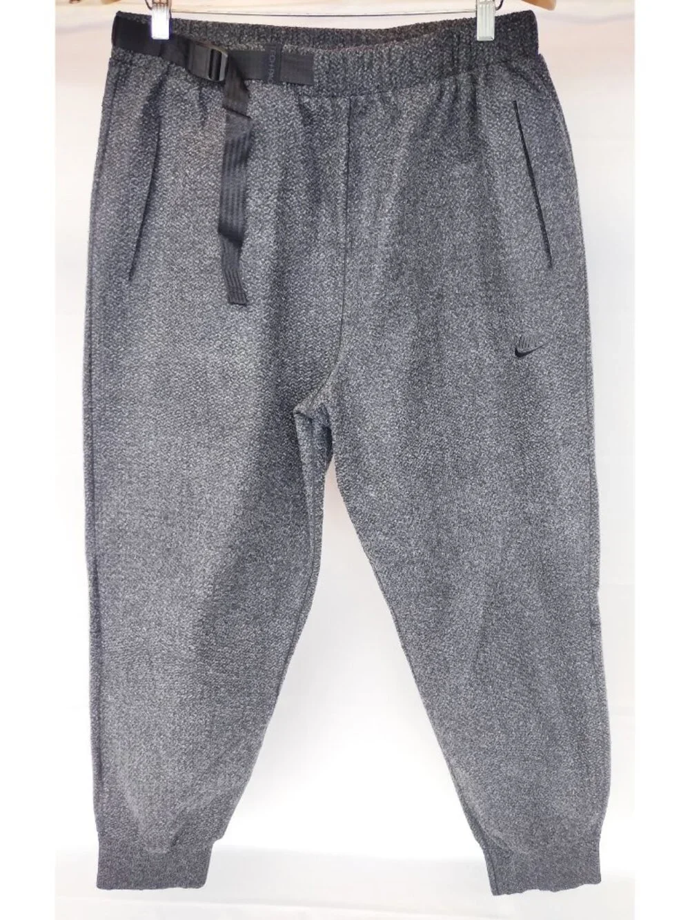 Nike Forward Tech Pack Therma-Fit ADV Belted Techwear Pants Joggers Gray Large